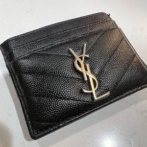 YSL card holder/wallet